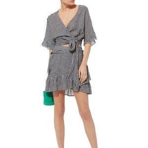 Rails Etienne Wrap Skirt | Black & White | S